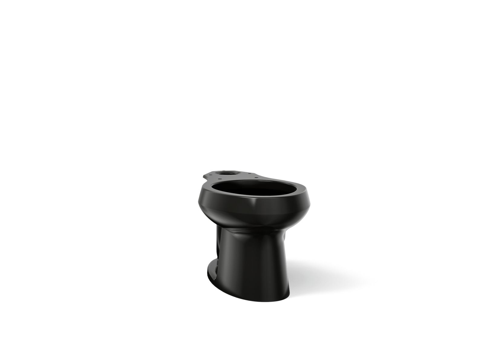 KOHLER K-4198 Wellworth Elongated toilet bowl, black black