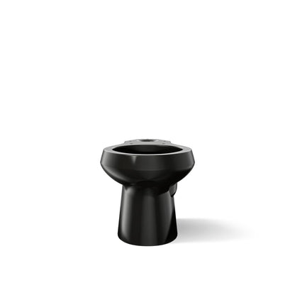 KOHLER K-4198 Wellworth Elongated toilet bowl, black black - view 5