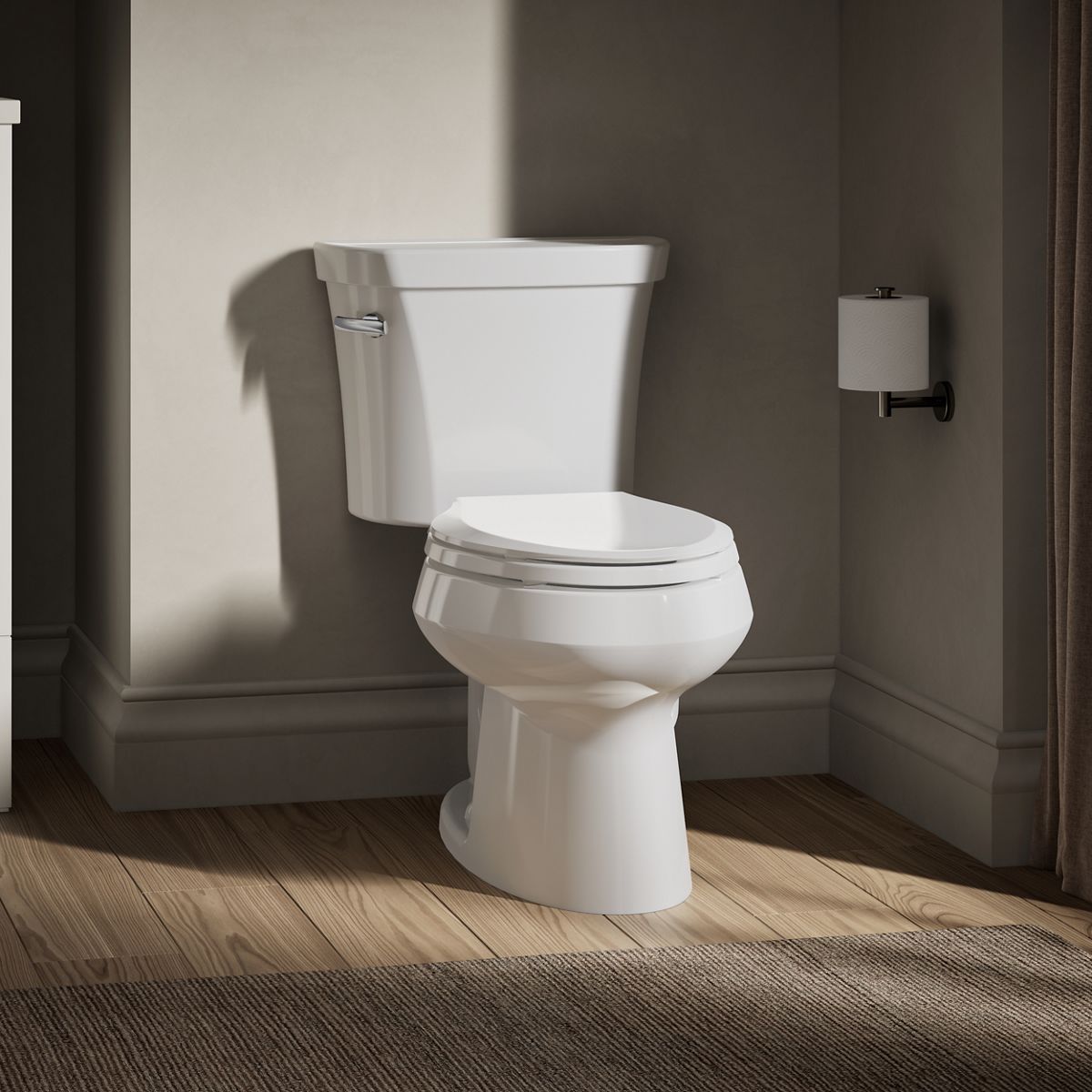 KOHLER K-4198 Wellworth Elongated toilet bowl, white - view 3