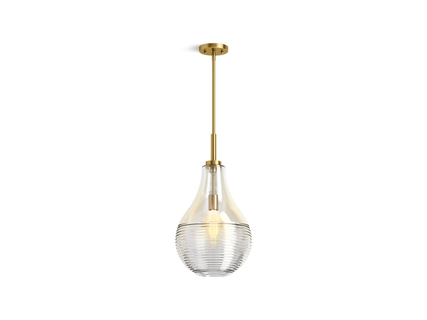 KOHLER Simplice™ 12" teardrop pendant