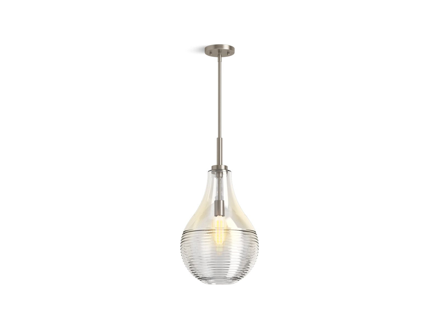 KOHLER Simplice™ 12" teardrop pendant