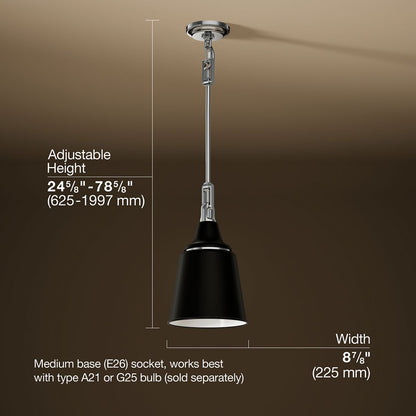 3/4 view of product with dimensions