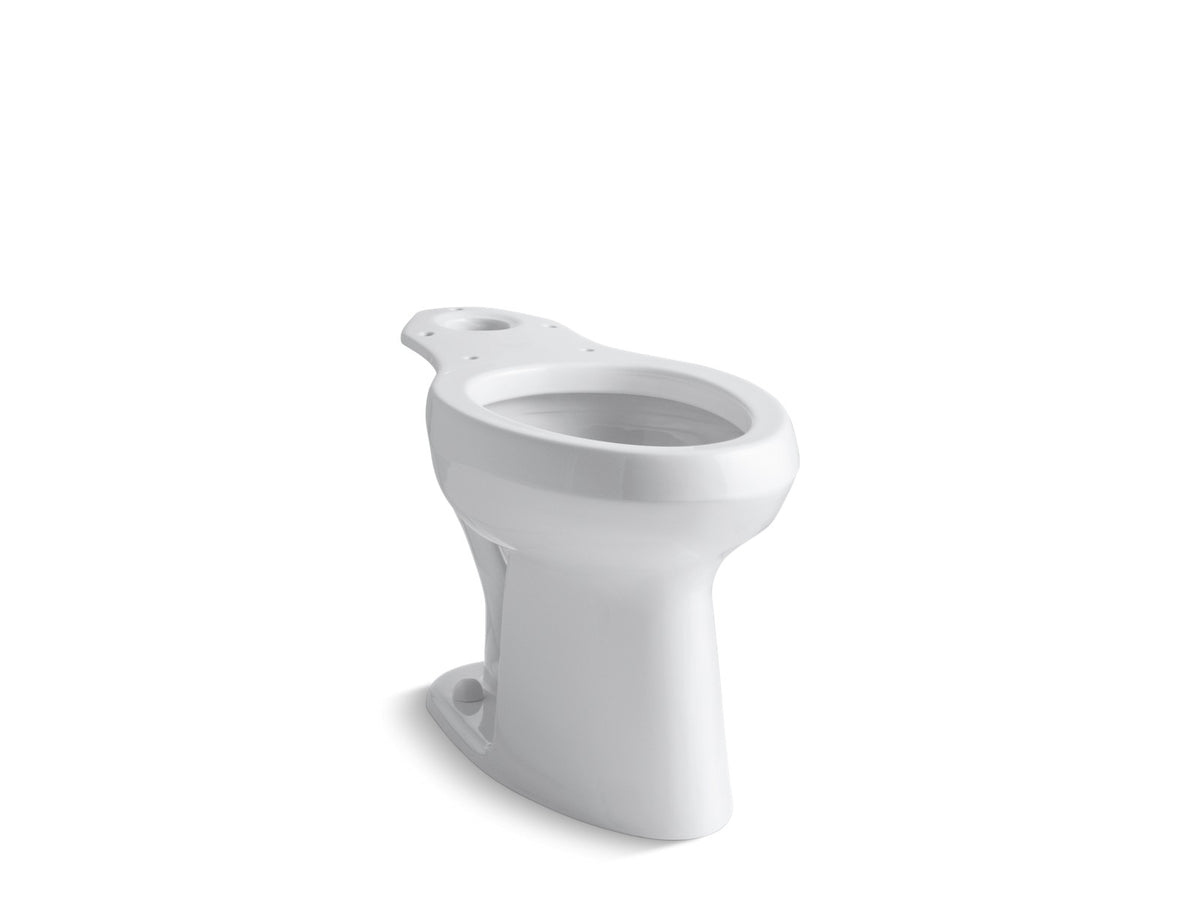 KOHLER K-4304-SSL Highline Toilet bowl with bedpan lugs and antimicrobial finish, less seat, white