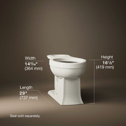 KOHLER K-4356 Archer Elongated toilet bowl