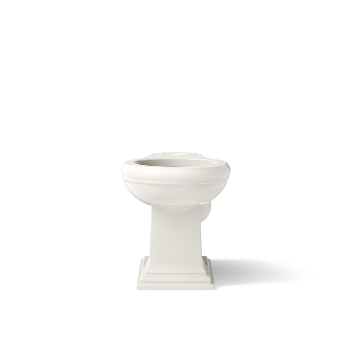 KOHLER K-4387 Memoirs Round-front bowl with concealed trapway
