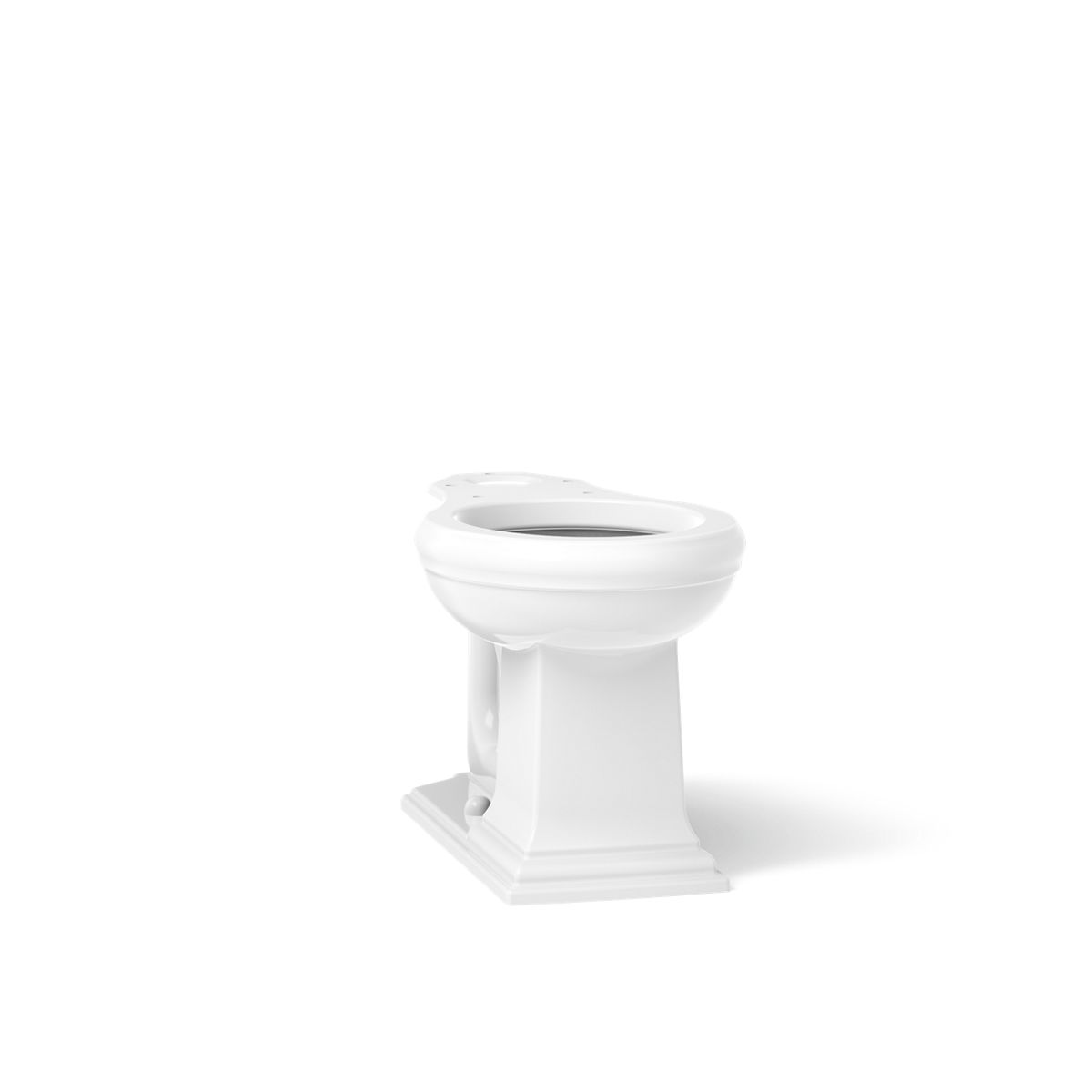 KOHLER K-4387 Memoirs Round-front bowl with concealed trapway