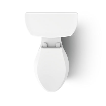 KOHLER Highline Comfort Height Two-Piece Elongated 1.28 GPF Toilet in White (K-43999-RA-0) - White
