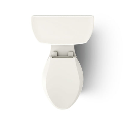 KOHLER Highline Comfort Height Two-Piece Elongated 1.28 GPF Toilet in White (K-43999-U-0) - Biscuit