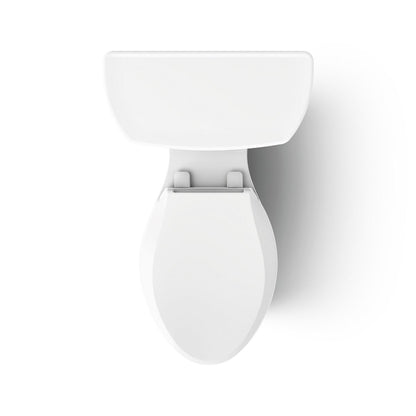 KOHLER Highline Comfort Height Two-Piece Elongated 1.28 GPF Toilet in White (K-43999-U-0) - White