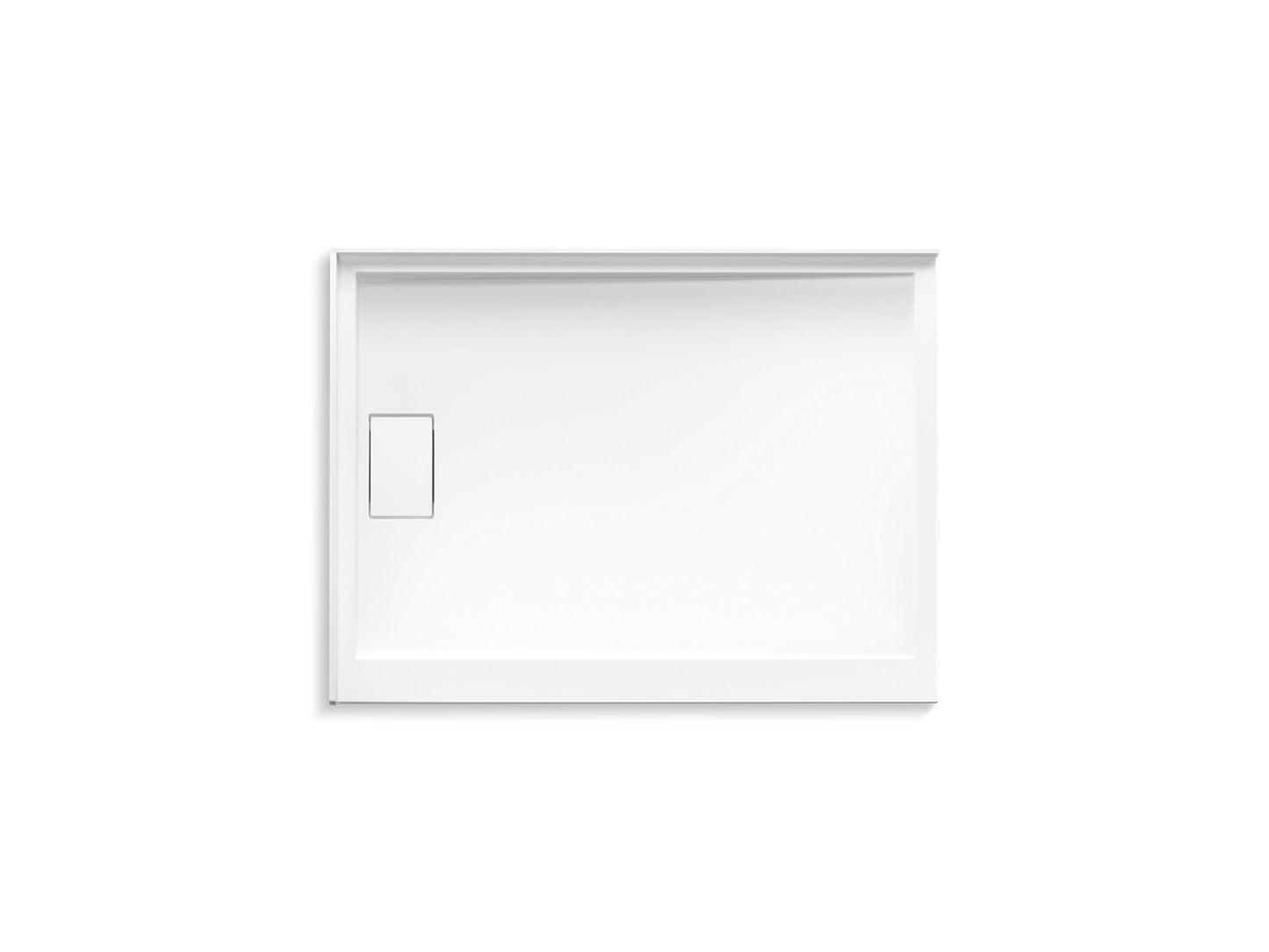 KOHLER Stoneridge™ 48" x 36" corner shower base, left drain