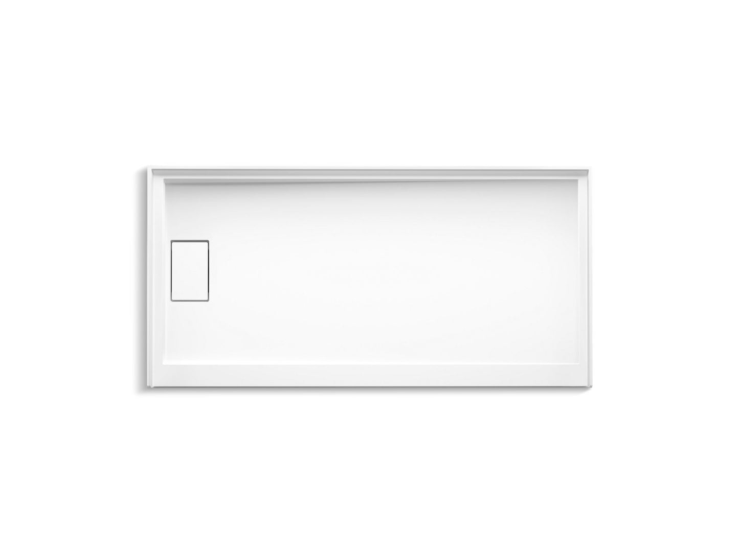 KOHLER Stoneridge™ 60" x 30" alcove shower base, left drain
