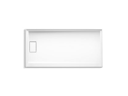 KOHLER Stoneridge™ 60" x 30" alcove shower base, left drain