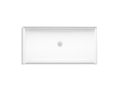 KOHLER Stoneridge™ 62" x 31" alcove shower base, center drain