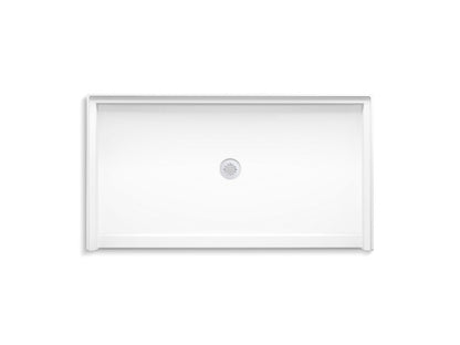 KOHLER Stoneridge™ 62" x 34" alcove shower base, center drain