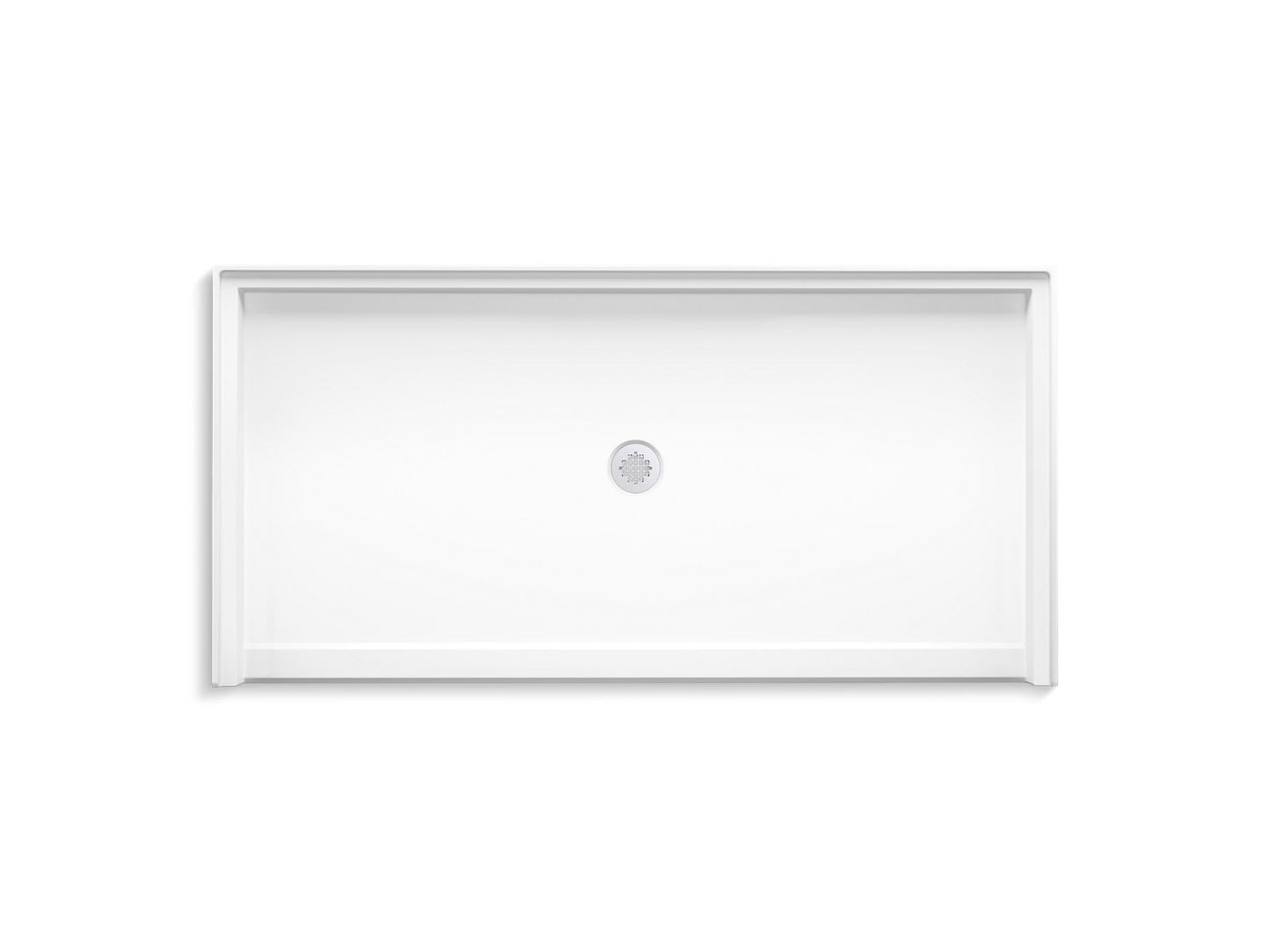 KOHLER Stoneridge™ 72" x 36" alcove shower base, center drain