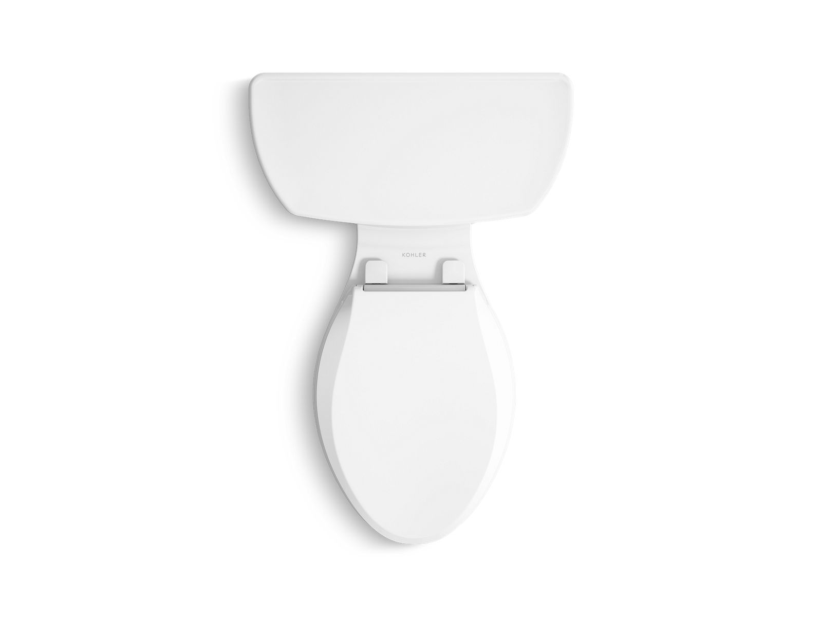 KOHLER K-44298-RA Highline Two-piece Elongated Toilet, 1.0 GPF