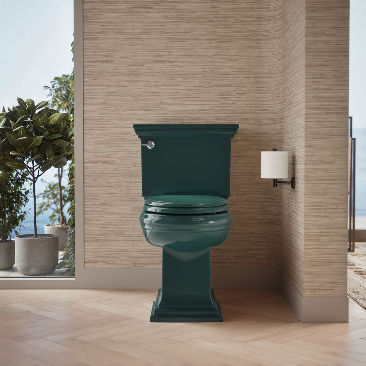 KOHLER K-4434 Memoirs Stately Toilet tank, 1.28 gpf