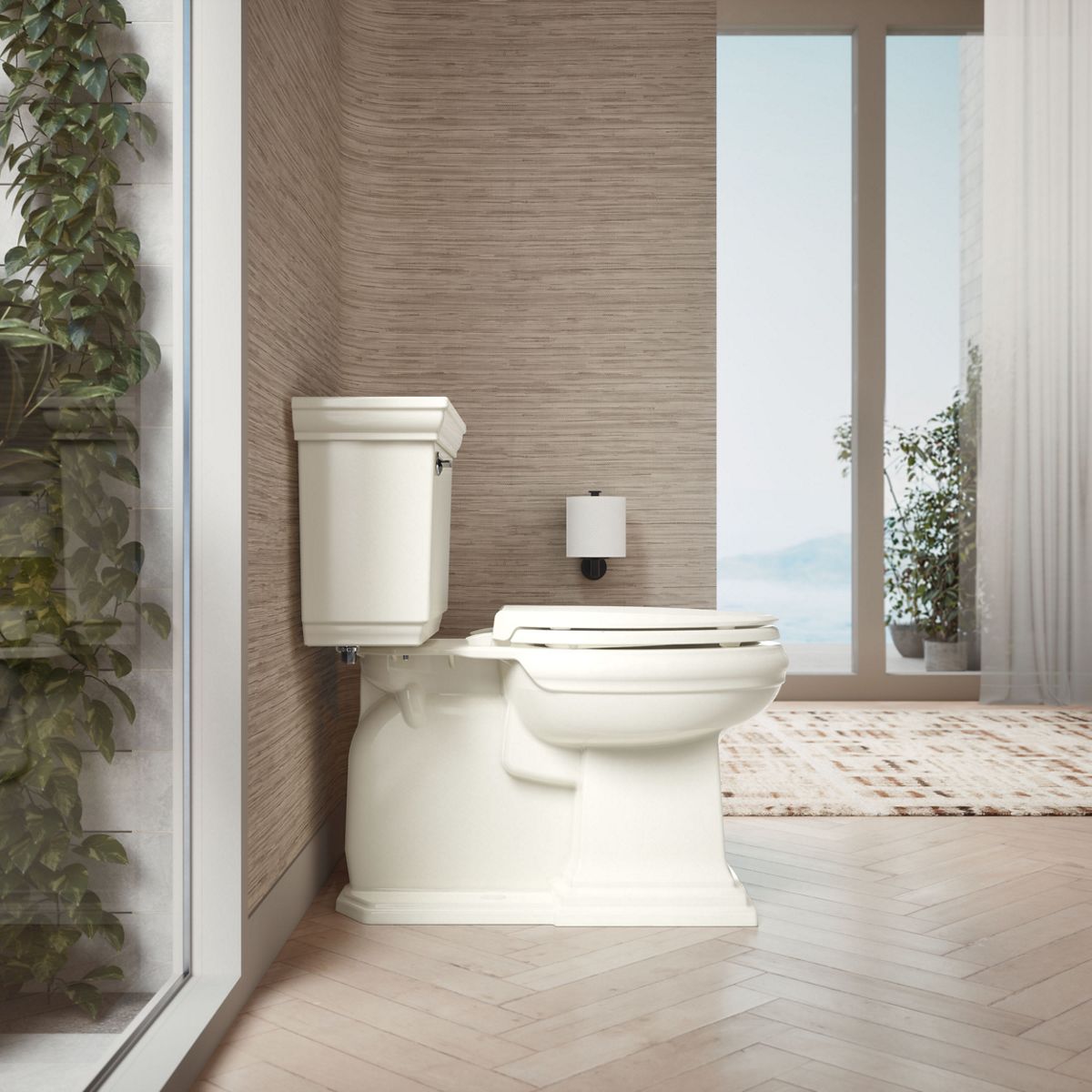 KOHLER K-4636-RL Cachet ReadyLatch Quiet-Close elongated toilet seat