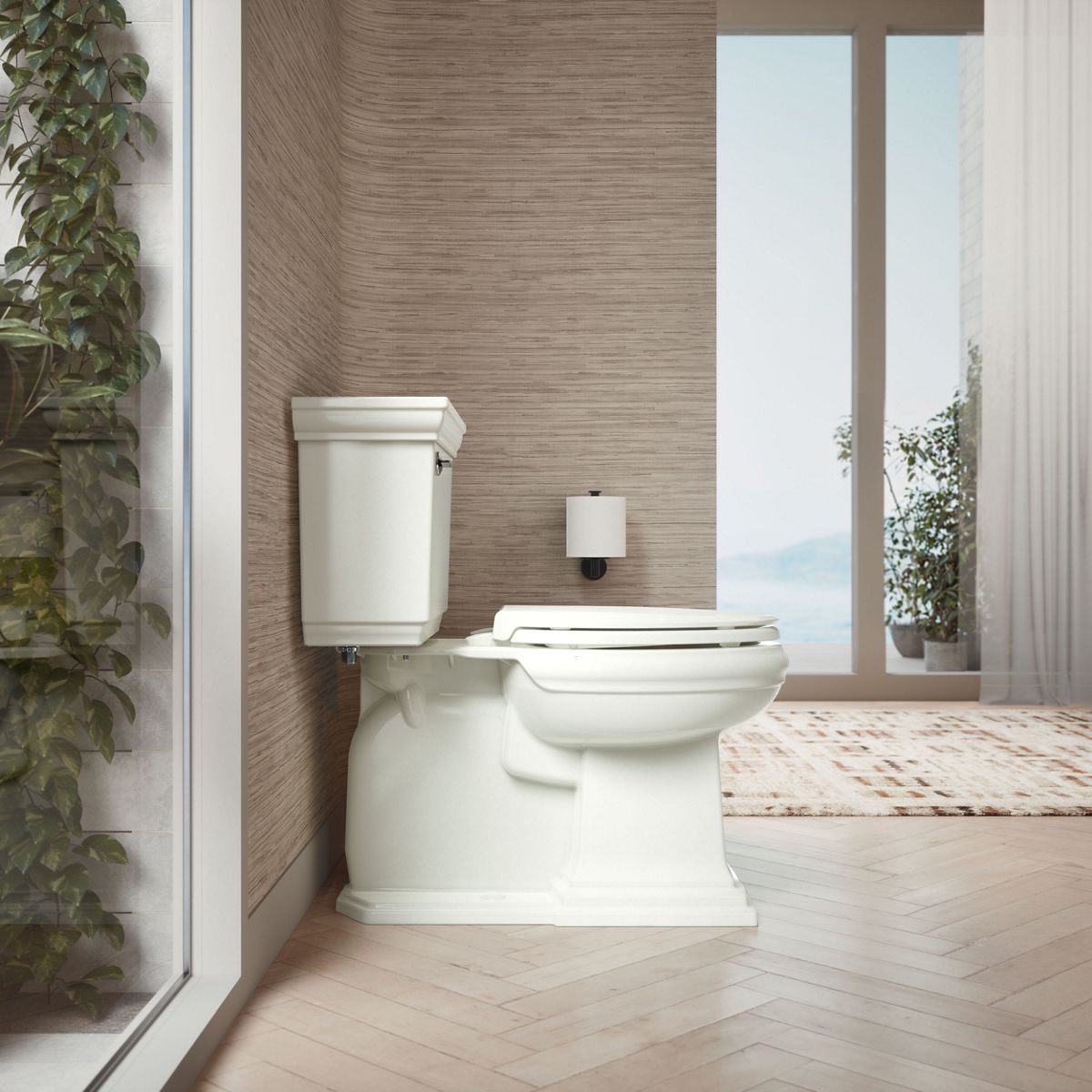 KOHLER K-4636-RL Cachet ReadyLatch Quiet-Close elongated toilet seat