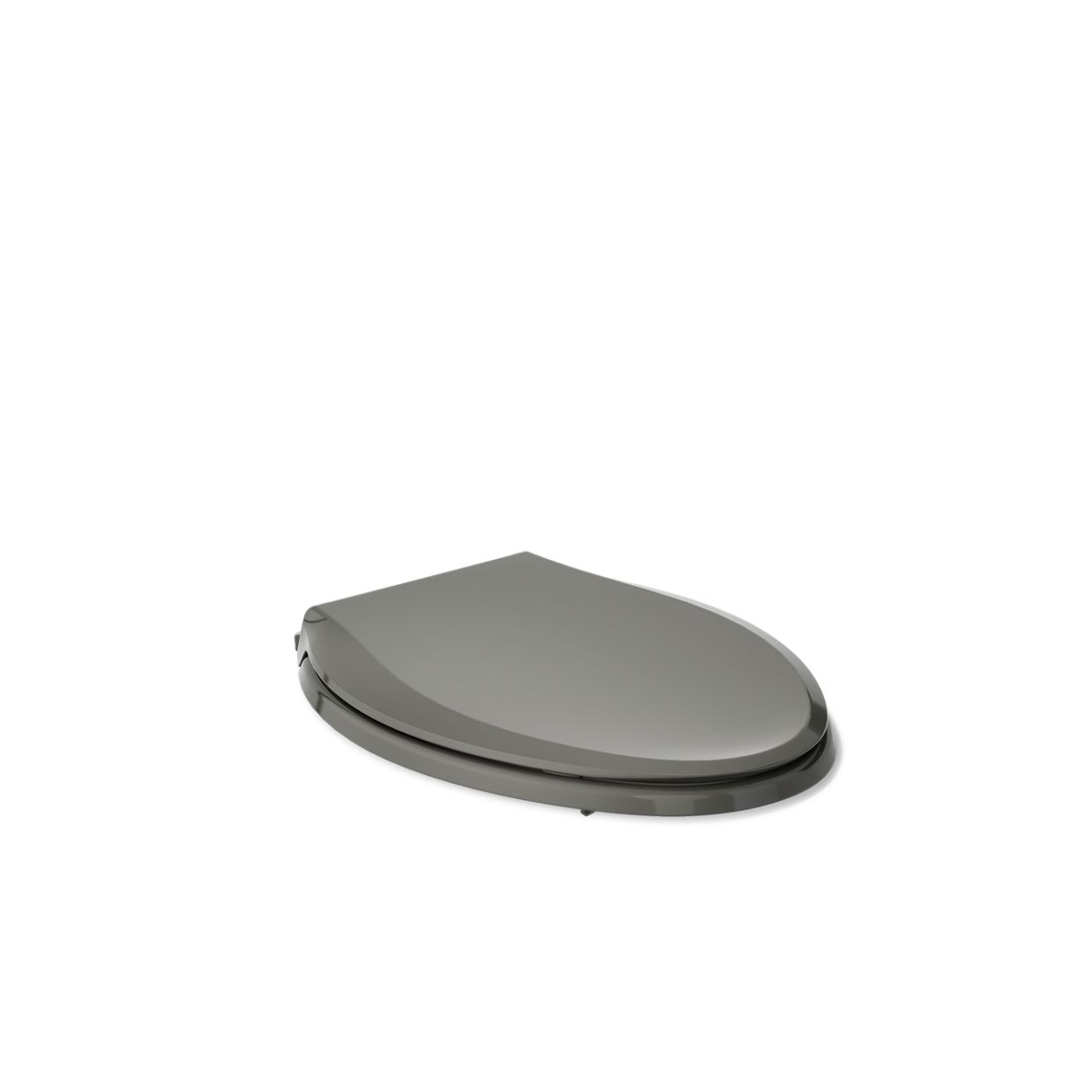 KOHLER K-4636-RL Cachet ReadyLatch Quiet-Close elongated toilet seat, thunder grey - view 5