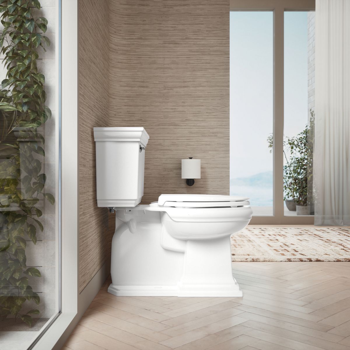 KOHLER K-4636-RL Cachet ReadyLatch Quiet-Close elongated toilet seat, white - view 3