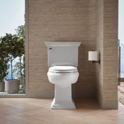 KOHLER K-4636-RL Cachet ReadyLatch Quiet-Close elongated toilet seat, white - view 4