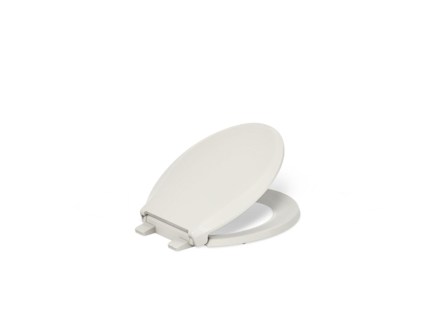 KOHLER K-4639-RL Cachet ReadyLatch Quiet-Close round-front toilet seat