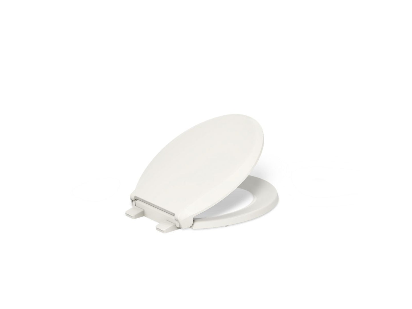 KOHLER K-4639-RL Cachet ReadyLatch Quiet-Close round-front toilet seat