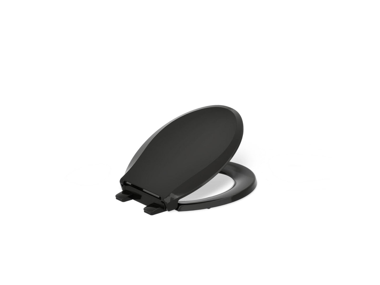 KOHLER K-4639-RL Cachet ReadyLatch Quiet-Close round-front toilet seat