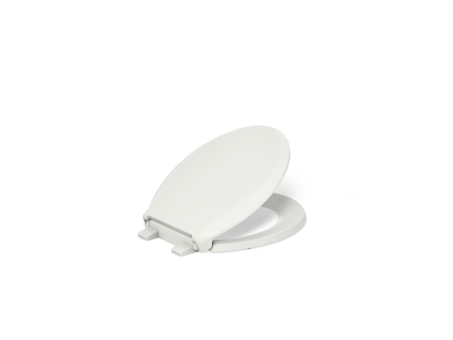 KOHLER K-4639-RL Cachet ReadyLatch Quiet-Close round-front toilet seat