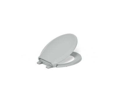KOHLER K-4639-RL Cachet ReadyLatch Quiet-Close round-front toilet seat