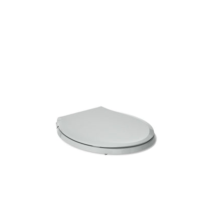 KOHLER K-4639-RL Cachet ReadyLatch Quiet-Close round-front toilet seat