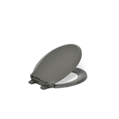 KOHLER K-4639-RL Cachet ReadyLatch Quiet-Close round-front toilet seat
