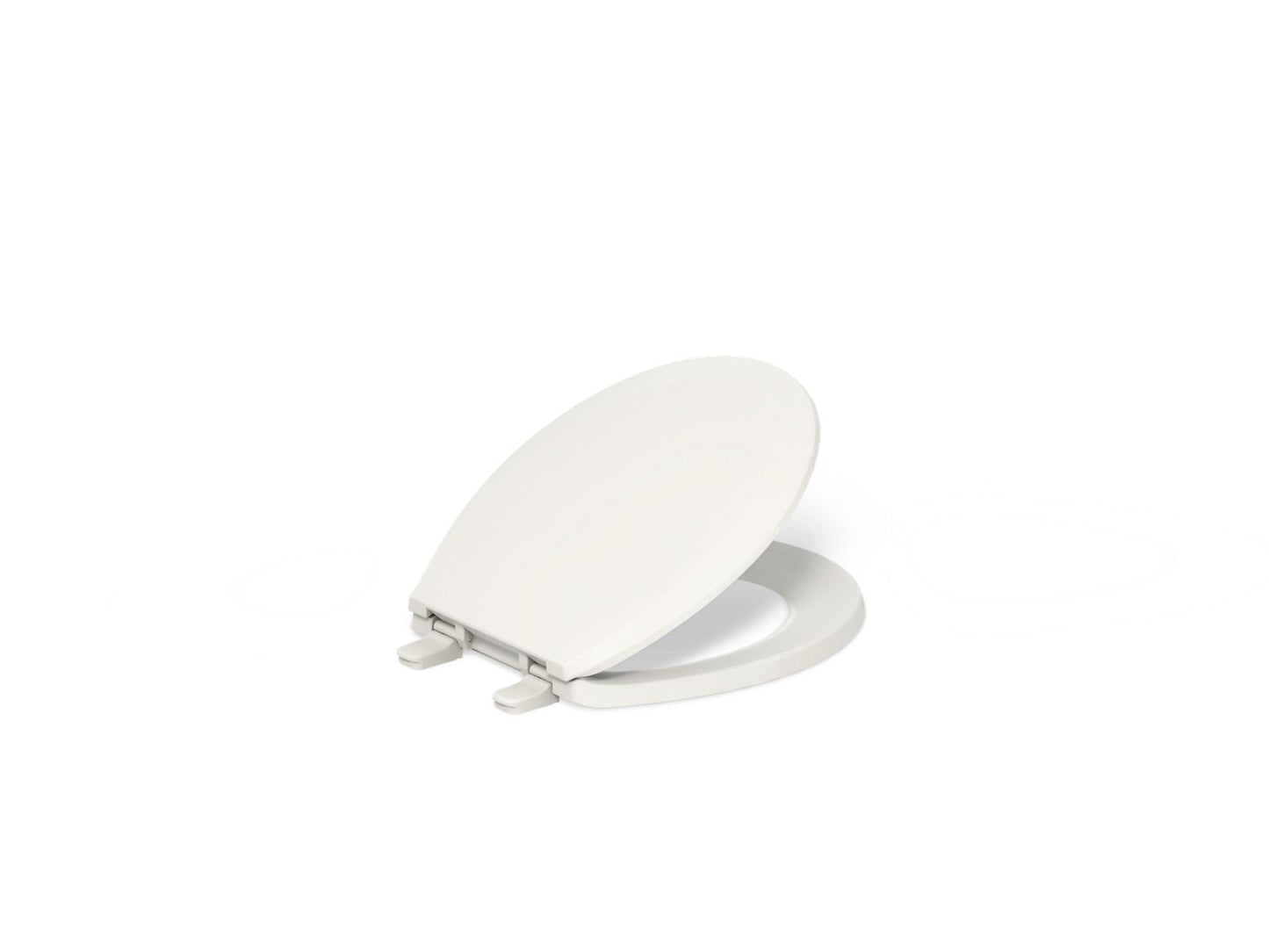KOHLER Lustra™ Quick-Release™ round-front toilet seat