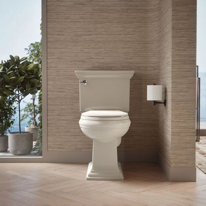 KOHLER Lustra™ Quick-Release™ round-front toilet seat