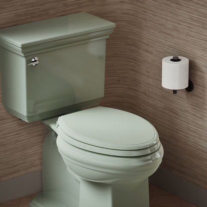 KOHLER K-4733-RL Glenbury ReadyLatch Quiet-Close elongated toilet seat