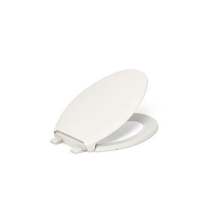 KOHLER K-4734-RL Rutledge ReadyLatch Quiet-Close elongated toilet seat