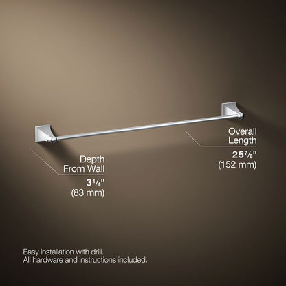 KOHLER K-486 Memoirs Stately 24" towel bar