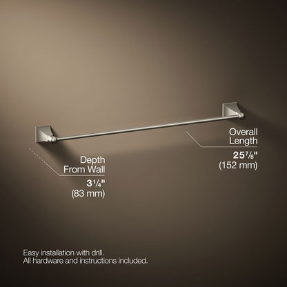 KOHLER K-486 Memoirs Stately 24" towel bar