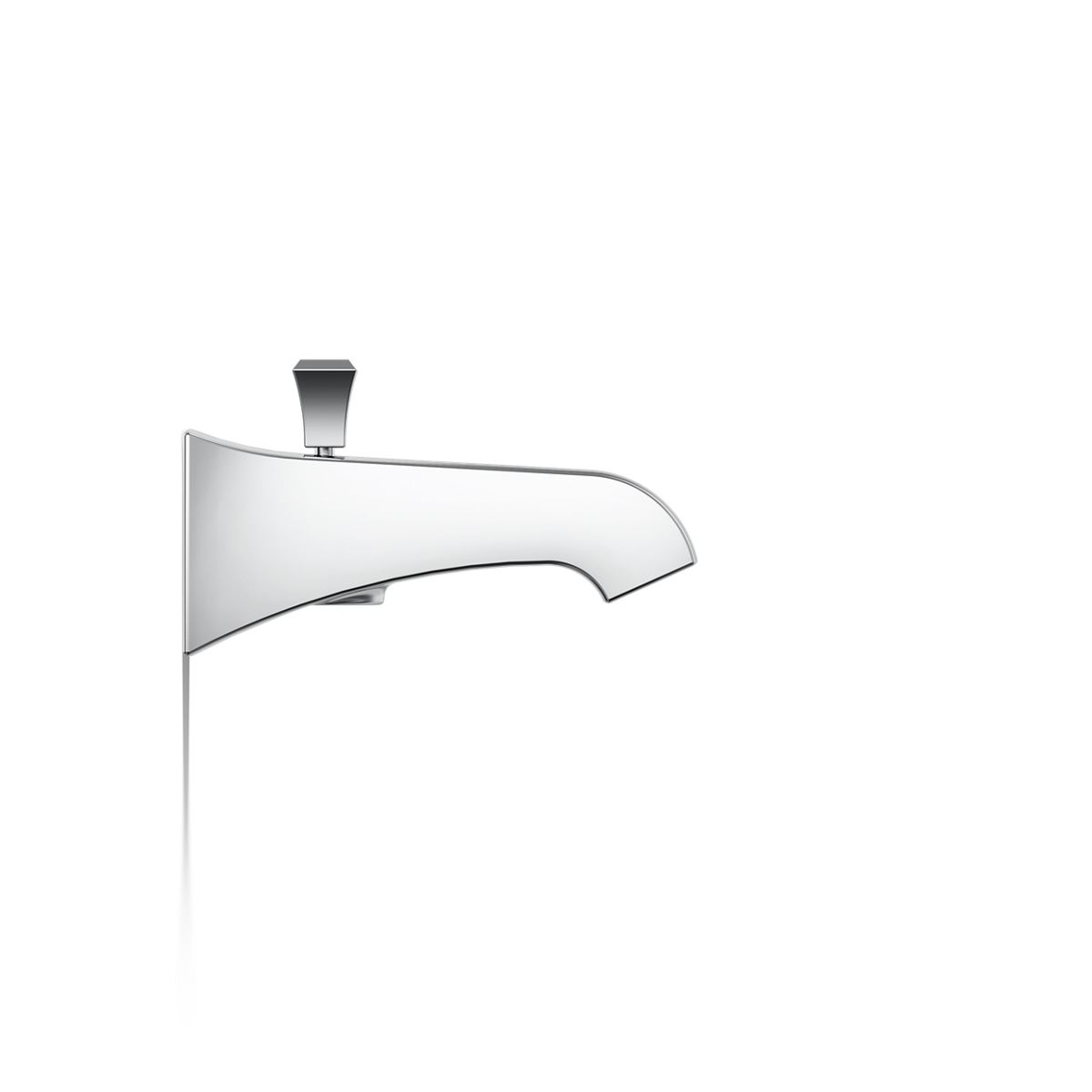 KOHLER K-496-V Memoirs Stately Wall-mount bath spout with Deco design and diverter