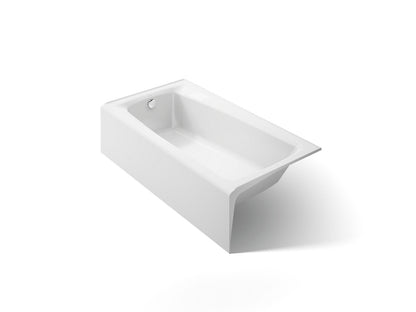 KOHLER K-505 Mendota 60" x 32" alcove bath, left drain
