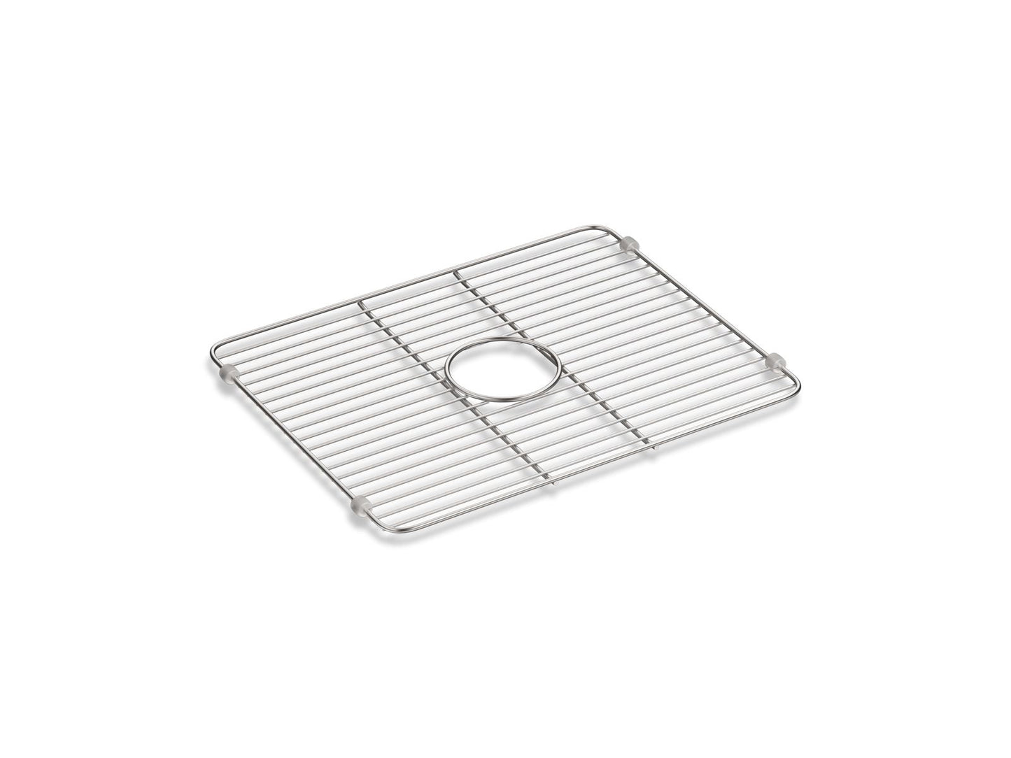 KOHLER K-5137 Iron/Tones Stainless steel large sink rack, 18-1/4" x 14-3/8"