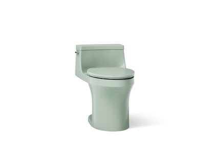 KOHLER K-5172 San Souci One-piece compact elongated toilet with concealed trapway, 1.28 gpf