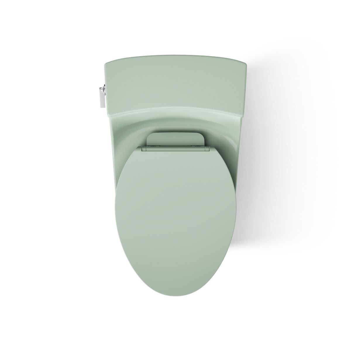 KOHLER K-5172 San Souci One-piece compact elongated toilet with concealed trapway, 1.28 gpf