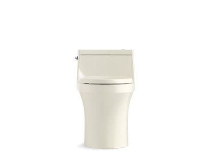 KOHLER K-5172 San Souci One-piece compact elongated toilet with concealed trapway, 1.28 gpf