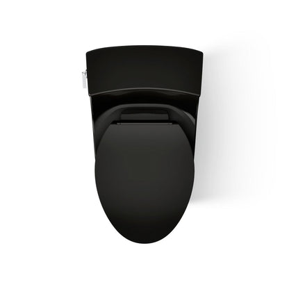 KOHLER K-5172 San Souci One-piece compact elongated toilet with concealed trapway, 1.28 gpf