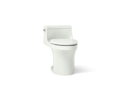 KOHLER K-5172 San Souci One-piece compact elongated toilet with concealed trapway, 1.28 gpf