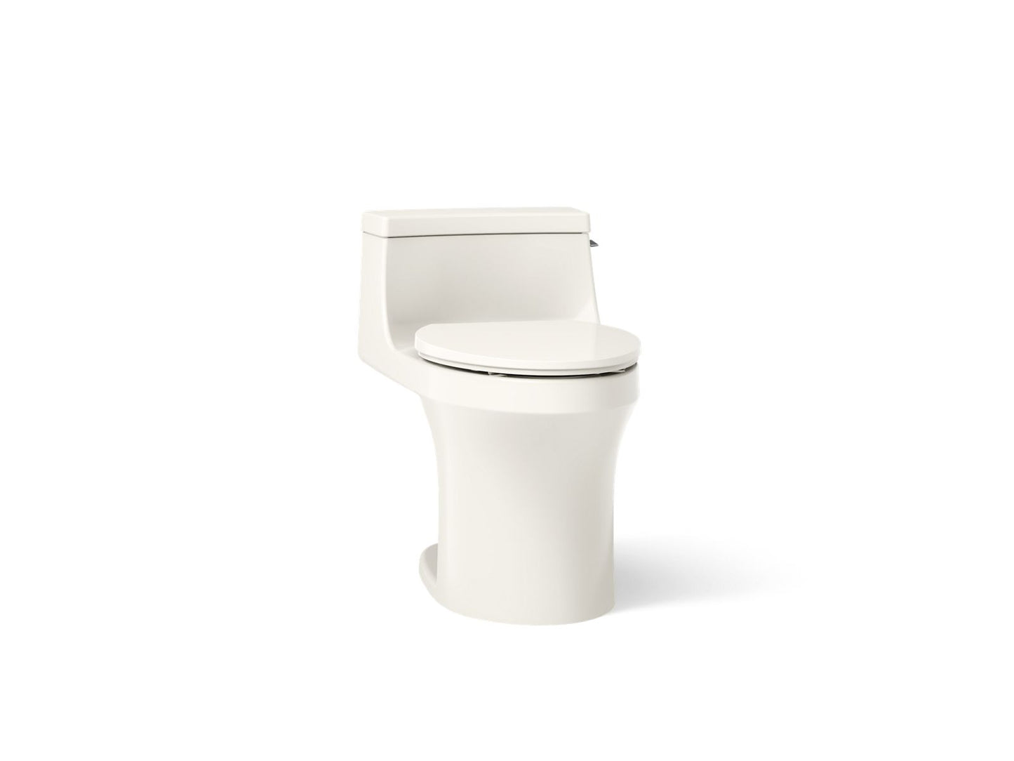 KOHLER K-5172-RA San Souci One-piece compact elongated toilet with concealed trapway, 1.28 gpf
