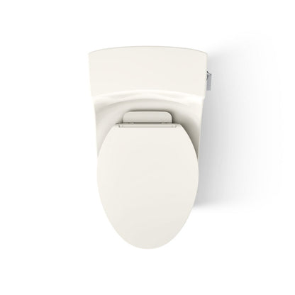 KOHLER K-5172-RA San Souci One-piece compact elongated toilet with concealed trapway, 1.28 gpf