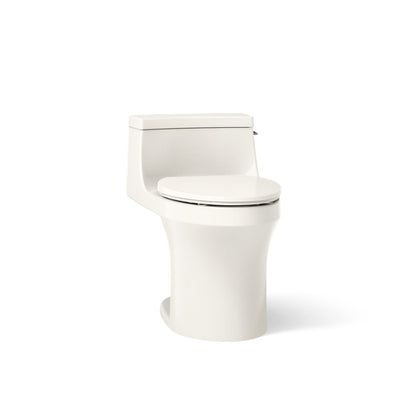 KOHLER K-5172-RA San Souci One-piece compact elongated toilet with concealed trapway, 1.28 gpf
